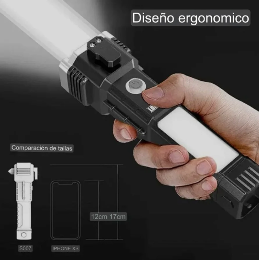 LINTERNA ULTRA POTENTE 6 EN 1