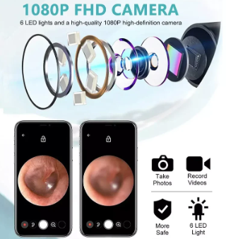 “LimpiaOídos Ultra™ con Cámara HD - EL ORIGINAL